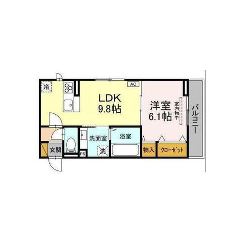 茨城県牛久市田宮町 牛久駅 1LDK アパート 賃貸物件詳細
