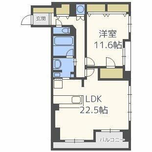 グレンパーク梅田北 5階 1LDK 賃貸物件詳細