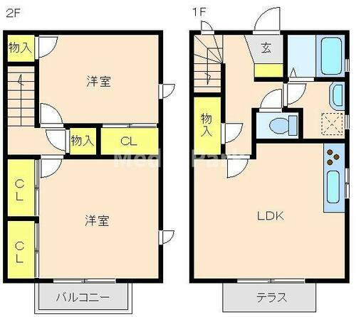 神奈川県川崎市高津区久末 鷺沼駅 2LDK 一戸建て 賃貸物件詳細