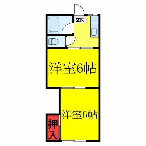 東京都豊島区南長崎４丁目 東長崎駅 2K アパート 賃貸物件詳細
