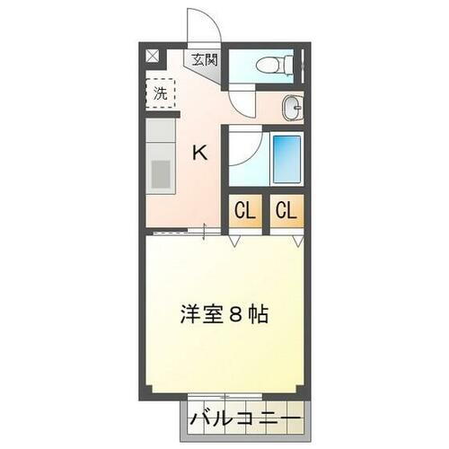 三重県亀山市南鹿島町 亀山駅 1K アパート 賃貸物件詳細