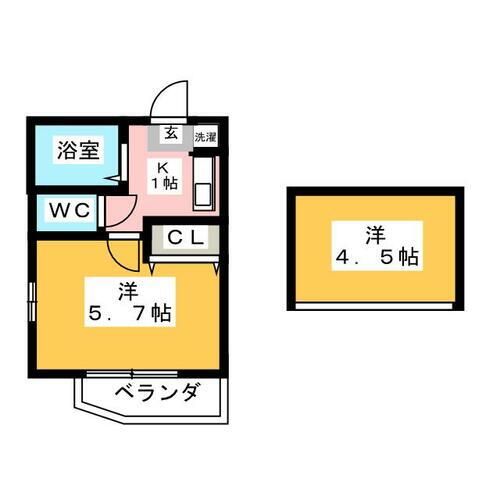 東京都北区田端１丁目 田端駅 1K アパート 賃貸物件詳細