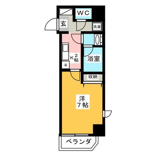 神奈川県川崎市川崎区貝塚１丁目 川崎駅 1K マンション 賃貸物件詳細
