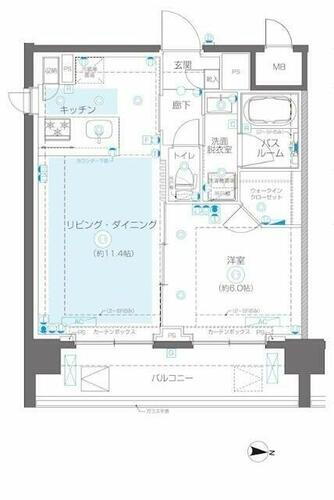 ＺＯＯＭ錦糸町Ｎｏｒｔｈ 3階 1LDK 賃貸物件詳細