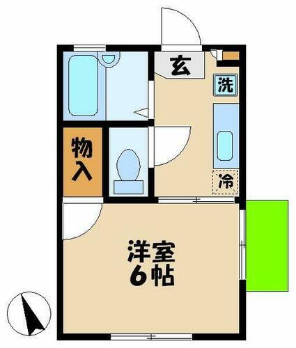 東京都町田市小山町 多摩境駅 1K アパート 賃貸物件詳細