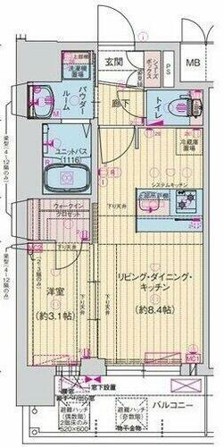 大阪府大阪市東成区東小橋３丁目 鶴橋駅 1LDK マンション 賃貸物件詳細