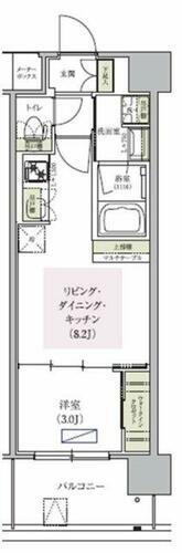 アーバネックス中崎町Ⅱ 7階 1LDK 賃貸物件詳細