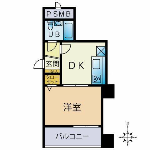 ライオンズマンション高崎田町 3階 1DK 賃貸物件詳細