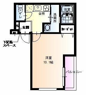 フジパレス西本町北通Ⅰ番館 2階 1K 賃貸物件詳細