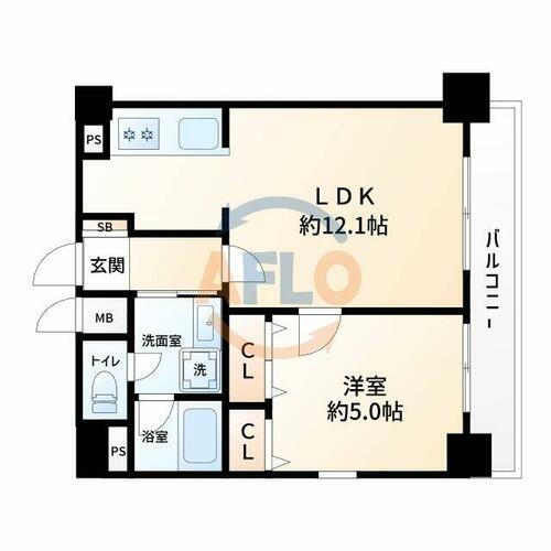 大阪府大阪市西区北堀江２丁目 西大橋駅 1LDK マンション 賃貸物件詳細