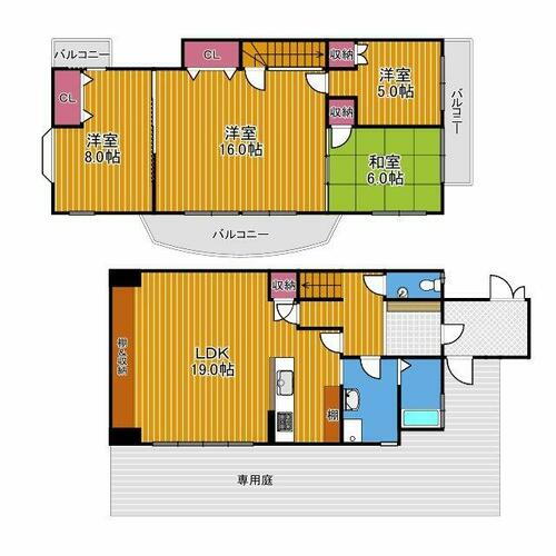 大阪府藤井寺市林３丁目 土師ノ里駅 4LDK マンション 賃貸物件詳細