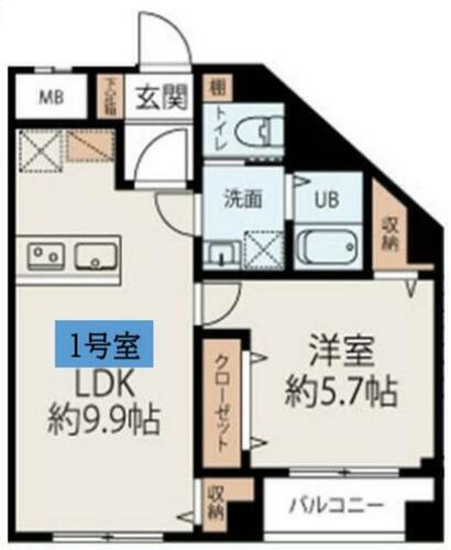 千葉県市川市二俣１丁目 賃貸マンション