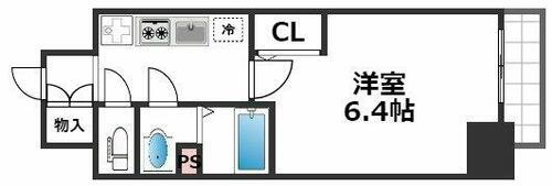 大阪府大阪市天王寺区筆ケ崎町 鶴橋駅 1K マンション 賃貸物件詳細