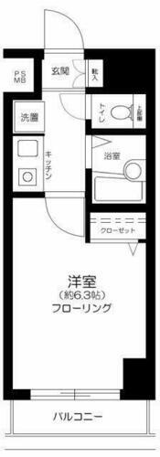 東京都世田谷区松原１丁目 明大前駅 1K マンション 賃貸物件詳細