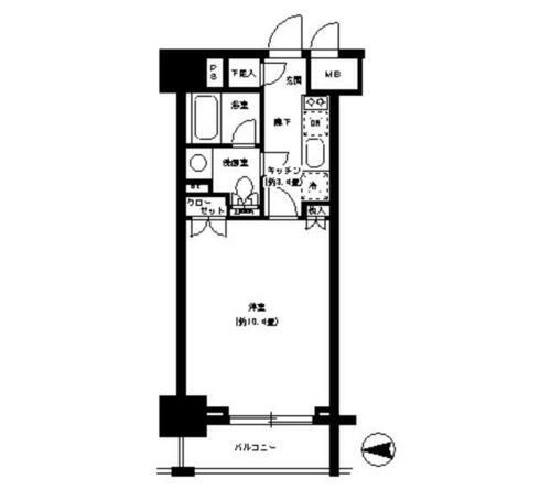 東京都千代田区神田須田町２丁目 岩本町駅 1K マンション 賃貸物件詳細