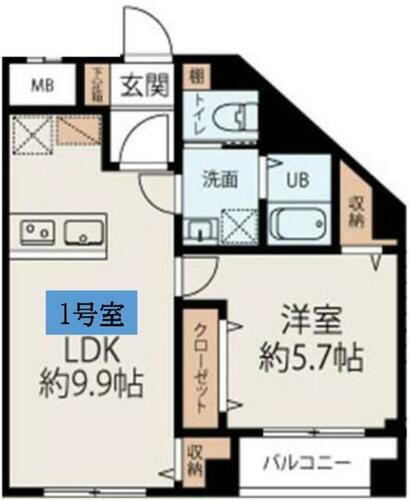 千葉県市川市二俣１丁目 賃貸マンション