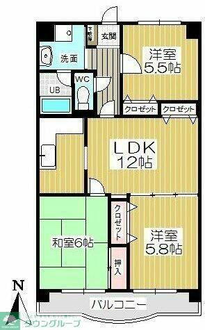 東京都西東京市泉町３丁目 保谷駅 3LDK マンション 賃貸物件詳細
