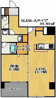 Ｐｏｓｅｉｄｏｎ 5階 1LDK 賃貸物件詳細