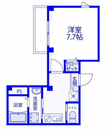 神奈川県川崎市高津区久地１丁目 溝の口駅 1K マンション 賃貸物件詳細