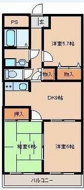 東京都東久留米市柳窪２丁目 小平駅 3DK マンション 賃貸物件詳細
