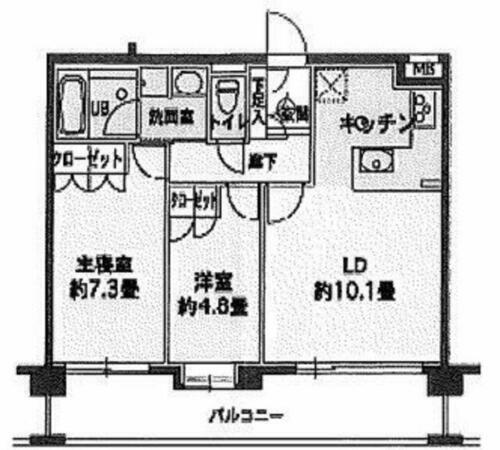 東京都目黒区八雲２丁目 都立大学駅 2LDK マンション 賃貸物件詳細