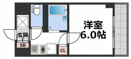 大阪府東大阪市長田中１丁目 長田駅 1K マンション 賃貸物件詳細