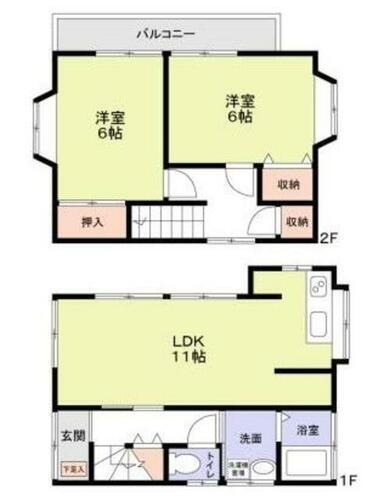 千葉県船橋市咲が丘３丁目 賃貸一戸建て