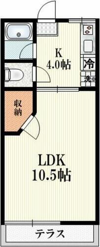 東京都杉並区上井草２丁目 上井草駅 1K アパート 賃貸物件詳細