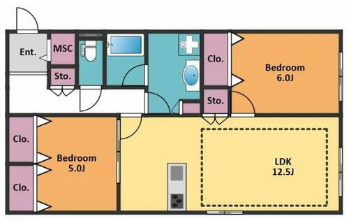 東京都世田谷区代沢１丁目 駒場東大前駅 2LDK マンション 賃貸物件詳細