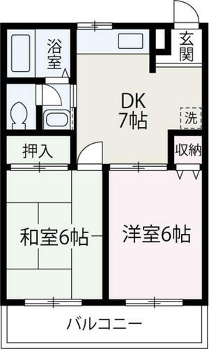 埼玉県朝霞市浜崎２丁目 朝霞台駅 2DK アパート 賃貸物件詳細