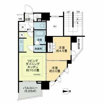 東京都台東区日本堤２丁目 三ノ輪駅 2LDK マンション 賃貸物件詳細
