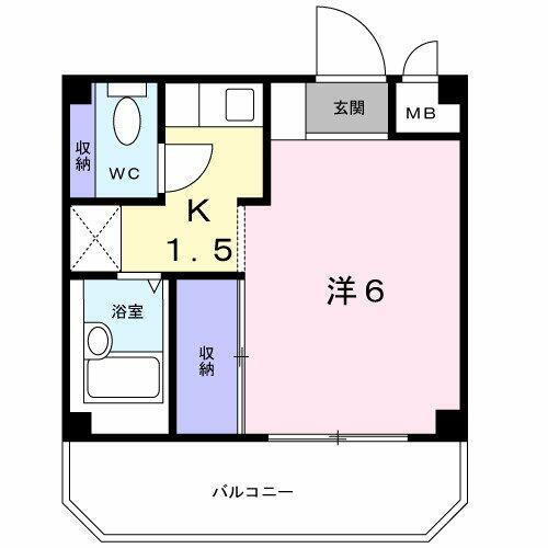 愛知県名古屋市南区豊田１丁目 道徳駅 1K マンション 賃貸物件詳細