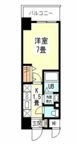大阪府大阪市中央区瓦屋町３丁目 谷町九丁目駅 1K マンション 賃貸物件詳細