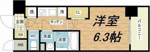大阪府大阪市西区南堀江４丁目 ドーム前駅 1K マンション 賃貸物件詳細