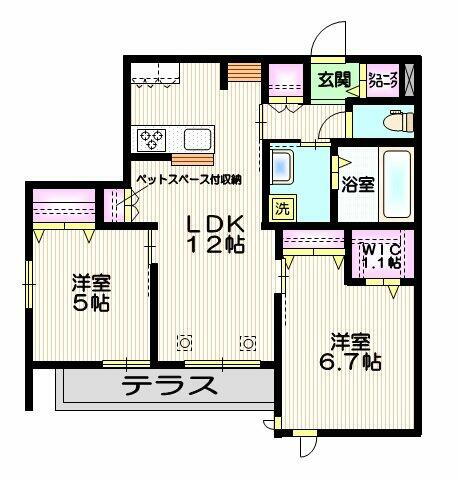 埼玉県さいたま市緑区東浦和３丁目 東浦和駅 2LDK マンション 賃貸物件詳細