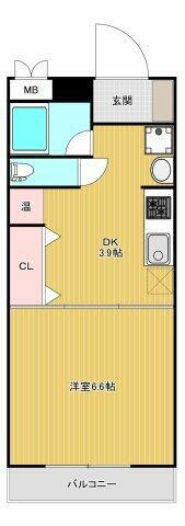 オルフェア我孫子Ⅲ番館 5階 1DK 賃貸物件詳細
