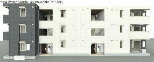 グランピース駒川 3階建