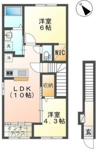 千葉県千葉市中央区矢作町 賃貸アパート