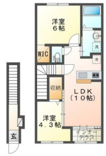 千葉県千葉市中央区矢作町 賃貸アパート