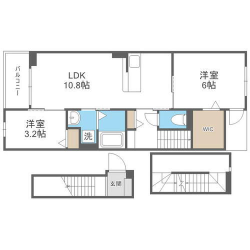 福岡県福岡市東区和白東１丁目 賃貸アパート