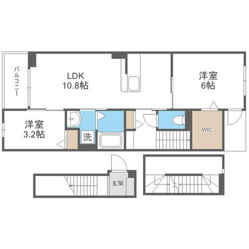 福岡県福岡市東区和白東１丁目 賃貸アパート