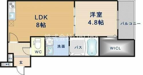 大阪府東大阪市瓜生堂１丁目 若江岩田駅 1LDK アパート 賃貸物件詳細