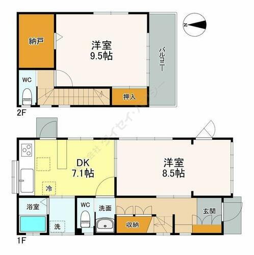 国分寺市西町２丁目戸建 2DK 賃貸物件詳細