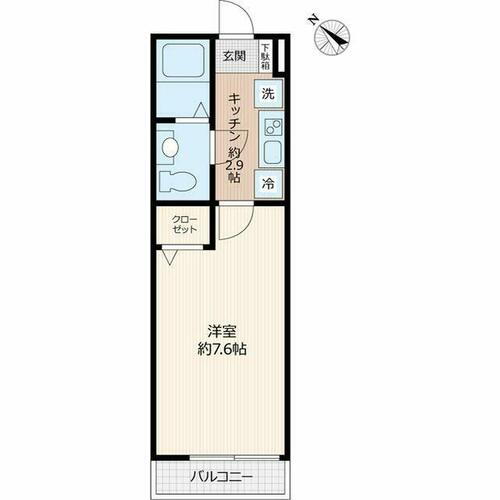 千葉県市川市湊 行徳駅 1K アパート 賃貸物件詳細