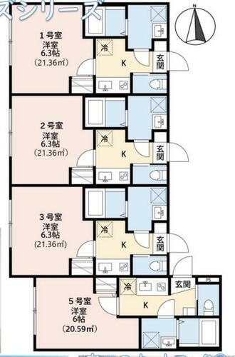 千葉県船橋市二宮２丁目 賃貸アパート