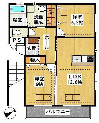 愛知県豊川市金屋町 稲荷口駅 2LDK マンション 賃貸物件詳細