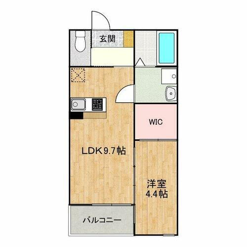 広島県福山市大門町５丁目 賃貸アパート