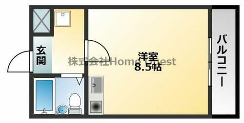 ＩＮＯＶＥ源氏ケ丘 2階 ワンルーム 賃貸物件詳細