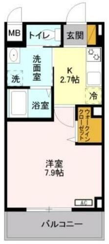 埼玉県八潮市大瀬６丁目 八潮駅 1K マンション 賃貸物件詳細