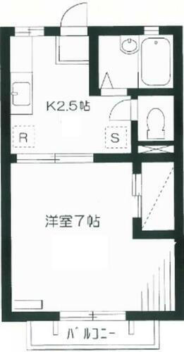 東京都練馬区春日町２丁目 平和台駅 1K アパート 賃貸物件詳細